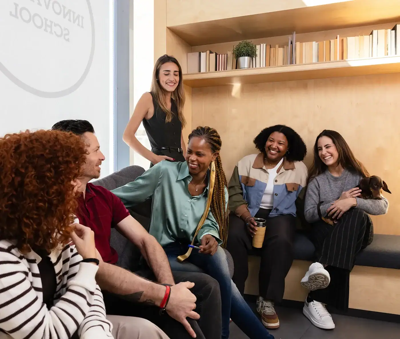 People Gathering In A Mission Point Community Space